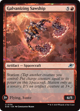 Nave-serra Galvanizante / Galvanizing Sawship - Magic: The Gathering - MoxLand